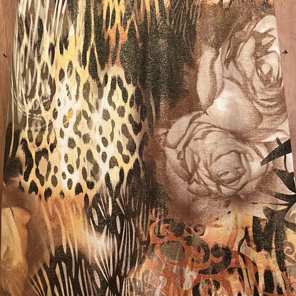 CACHE SHIMMER ANIMAL PRINT DRESS - Picture 5 of 12